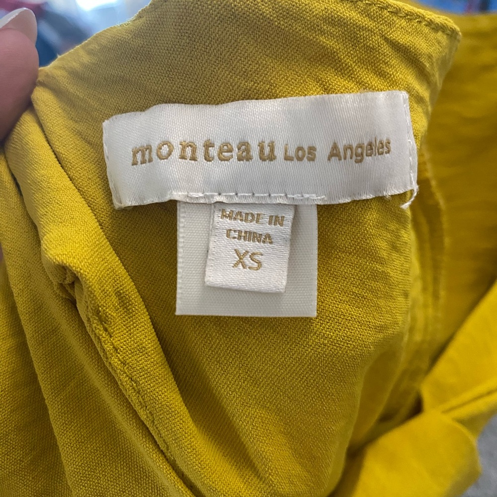 Yellow Ruffled Sundress - Picture 3 of 3